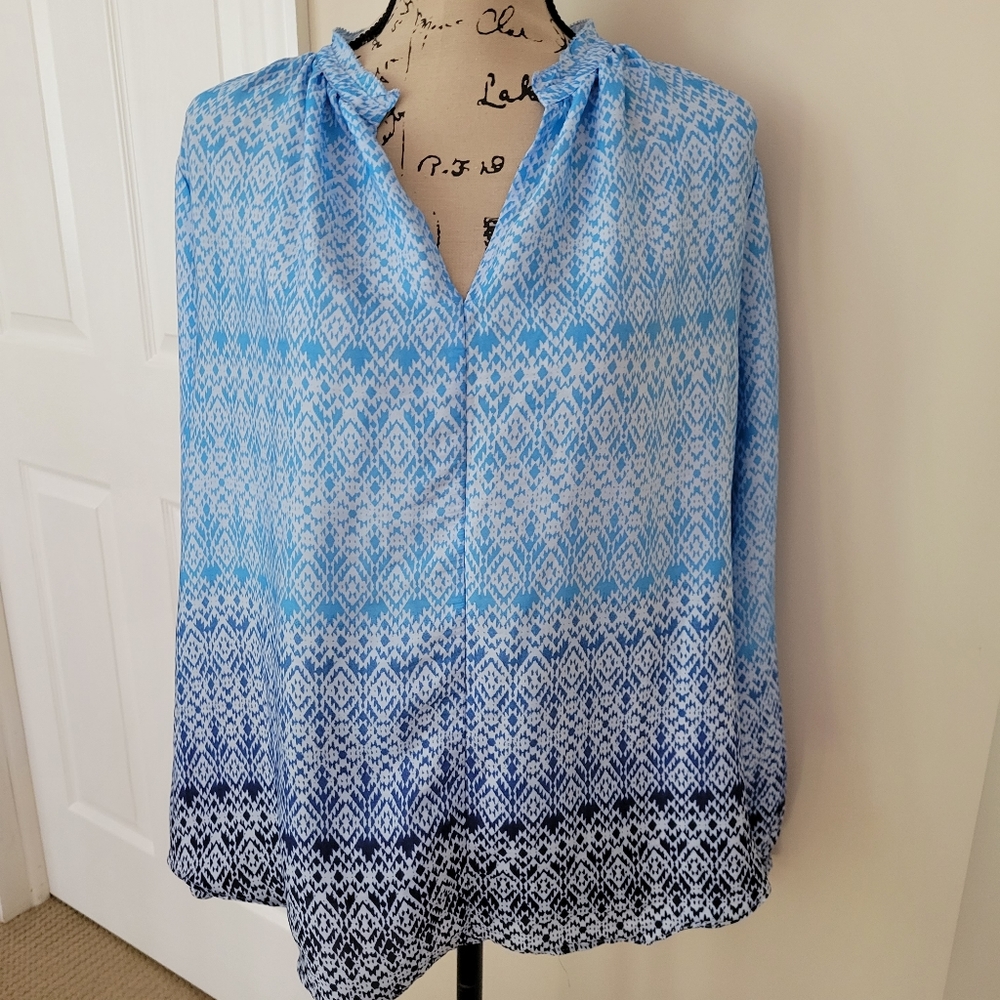 Gap Blues Medium Blouse